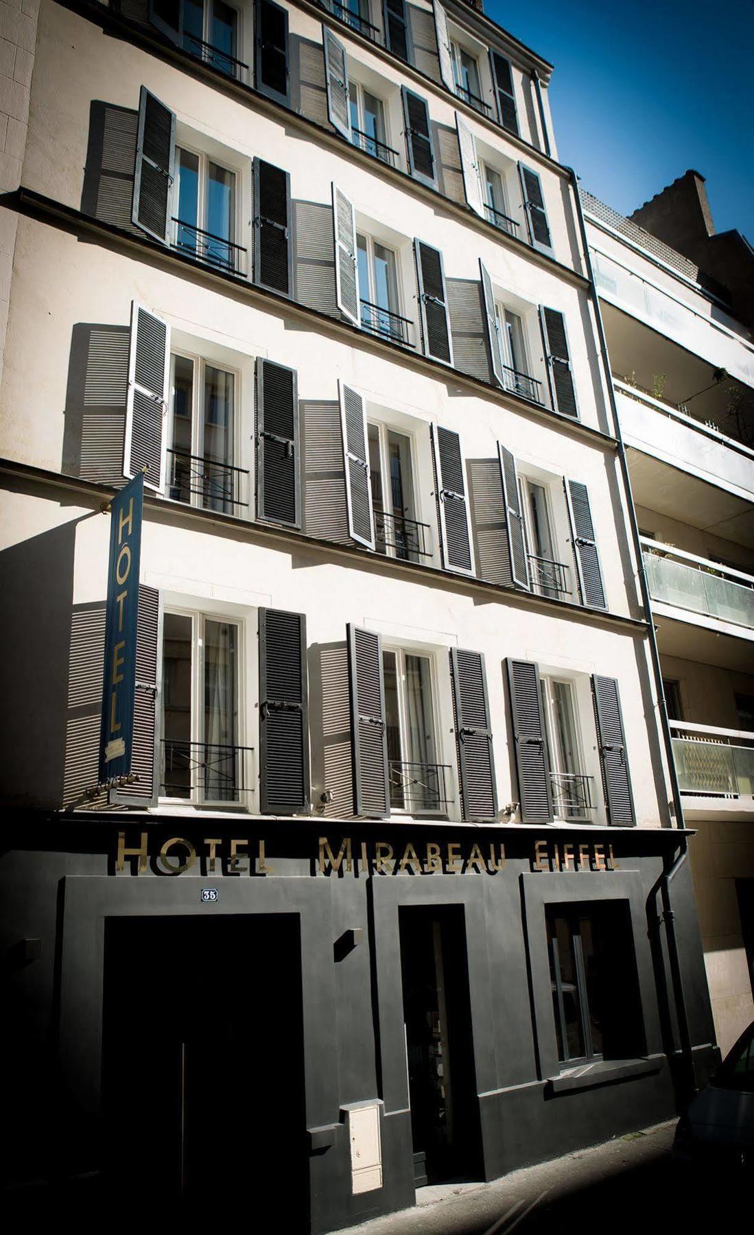 Hotel Mirabeau Eiffel Париж Екстер'єр фото